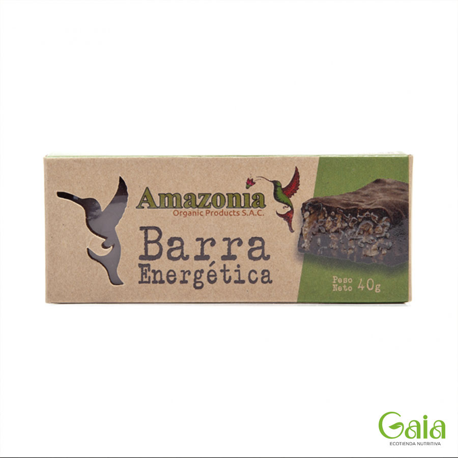 Barra Energética Kiwicha, chocolate 98% Amazonía